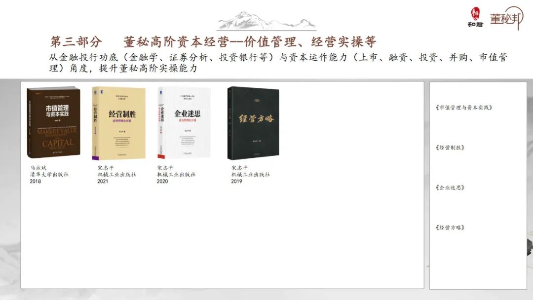 和君董秘书单2021