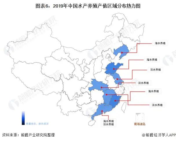 洞察2021:中国水产养殖行业竞争格局及市场份额