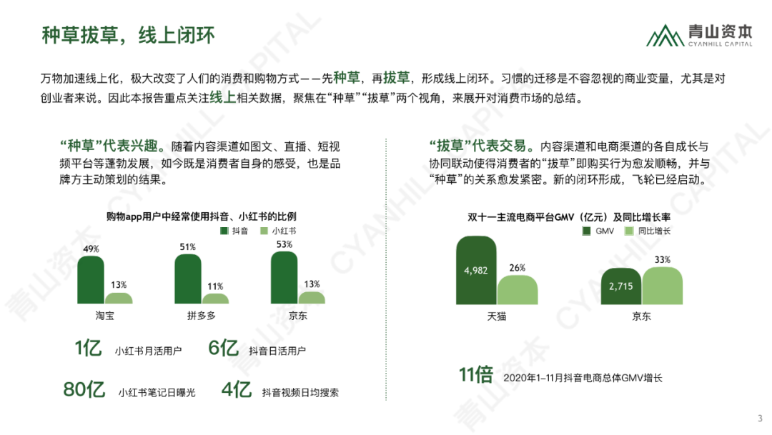 时代造新王丨《青山资本2020中国消费品线上市场研究报告》
