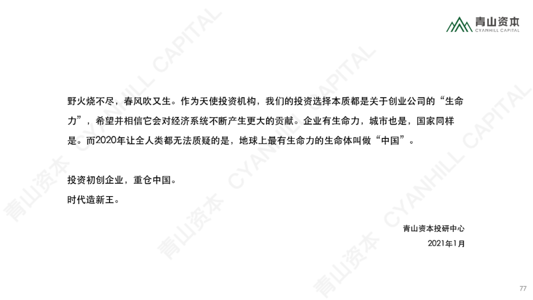 时代造新王丨《青山资本2020中国消费品线上市场研究报告》