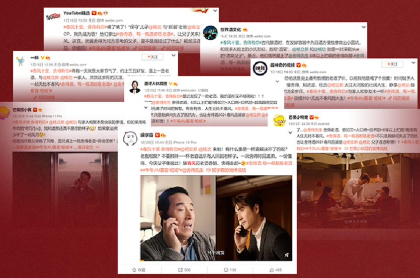 春节档精彩案例复盘,看舍得酒这波儿操作!