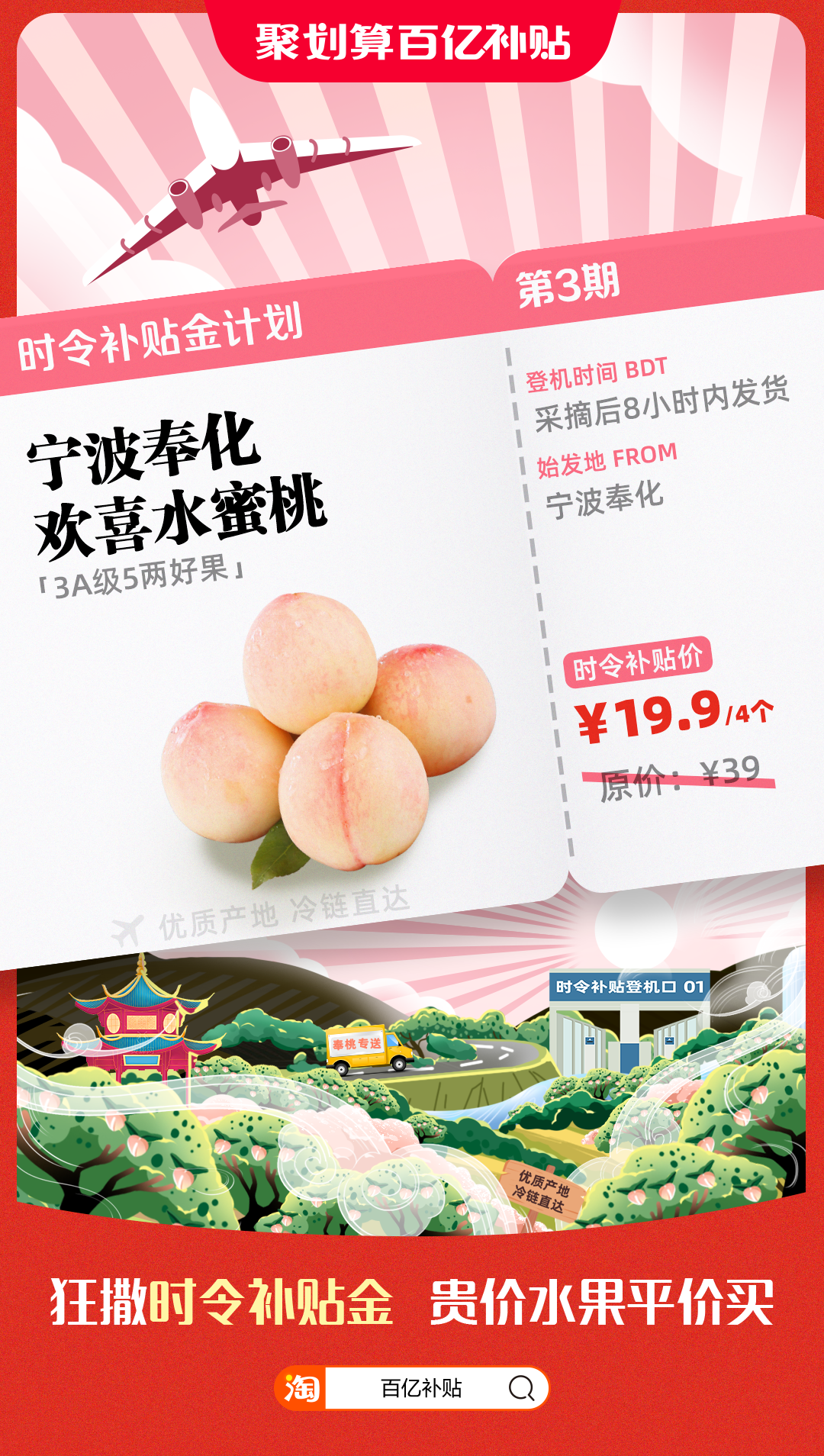 “水蜜桃自由”背后，“百亿补贴”进入3.0时代