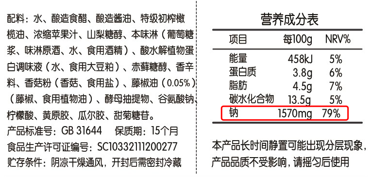 油醋汁能否成为调味品领域的“元气森林”?