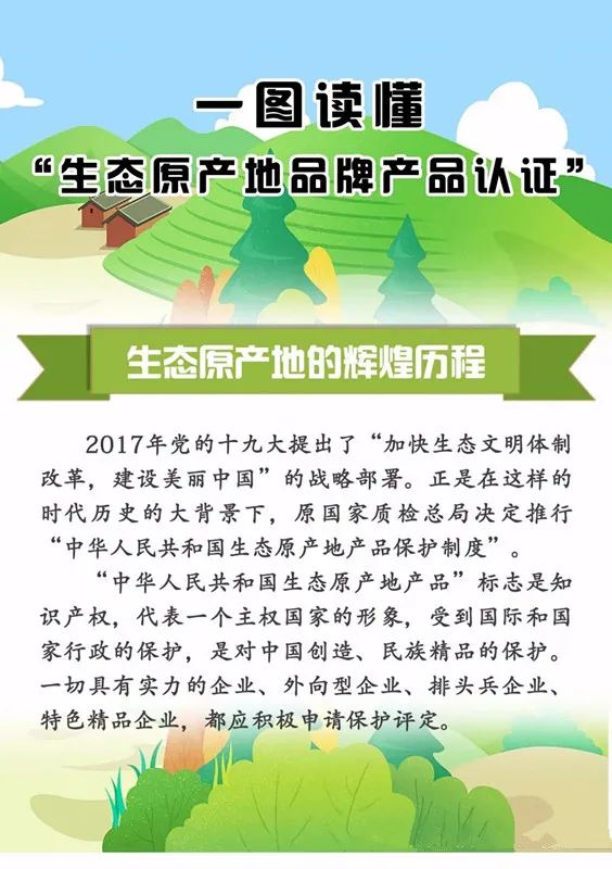 生态原产地保护产品认证，对农产品有哪些利好？