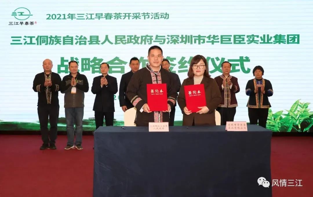 为中国叫醒春天！2021三江早春茶开采节盛大召开