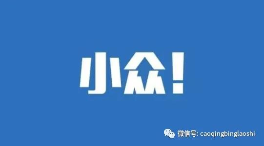 重新定义“小众市场”,你会发现巨大的商机!