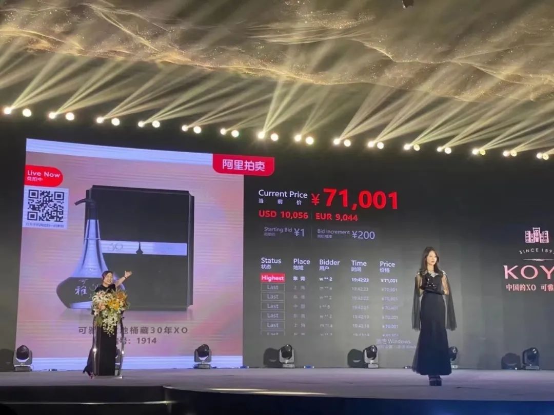 拍卖价超7万,全球限量5000瓶 | 可雅白兰地桶藏30年XO上市