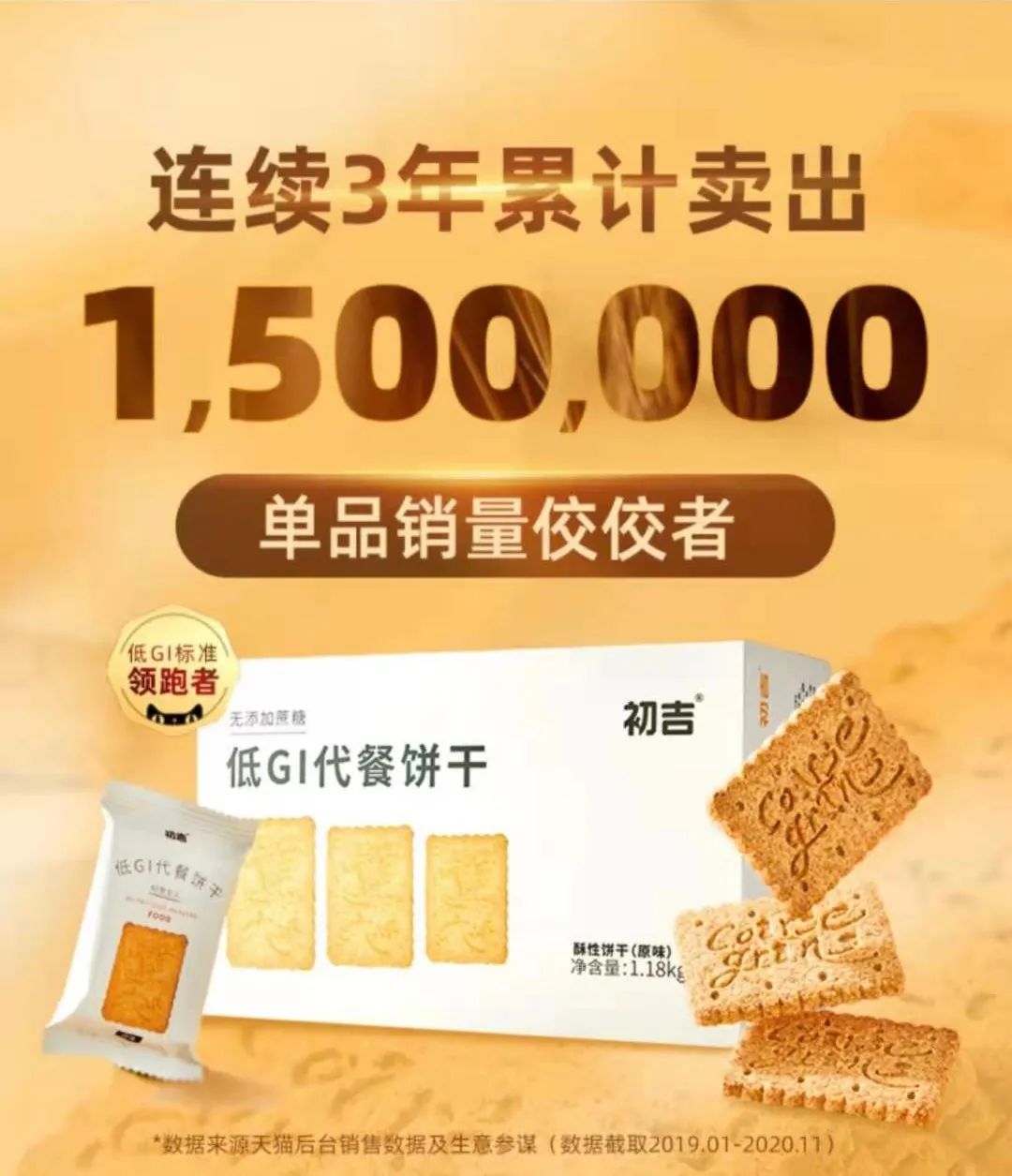 初吉创始人徐怡俊：代餐饼干是起点，要打造烘焙界的“小米”