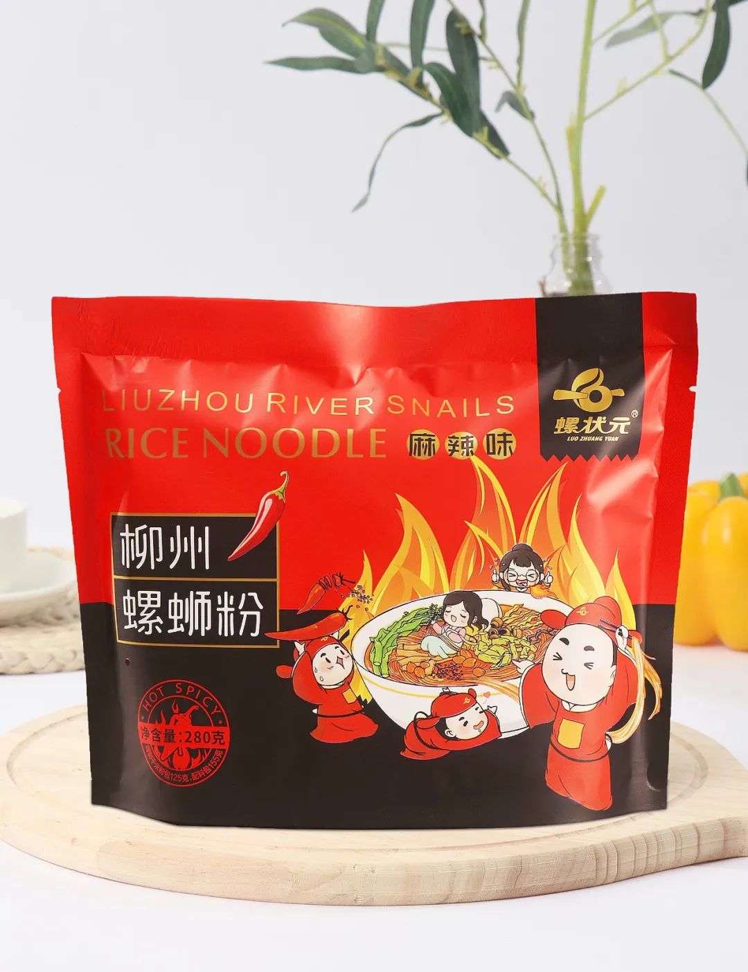 原味螺蛳粉销售突破1亿包，螺状元携新品惊艳亮相糖酒会！