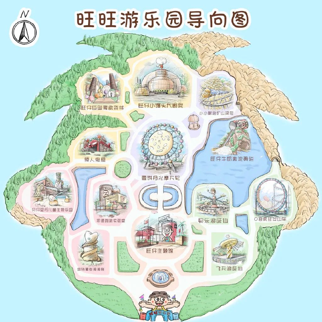 旺旺,要开游乐园了?!