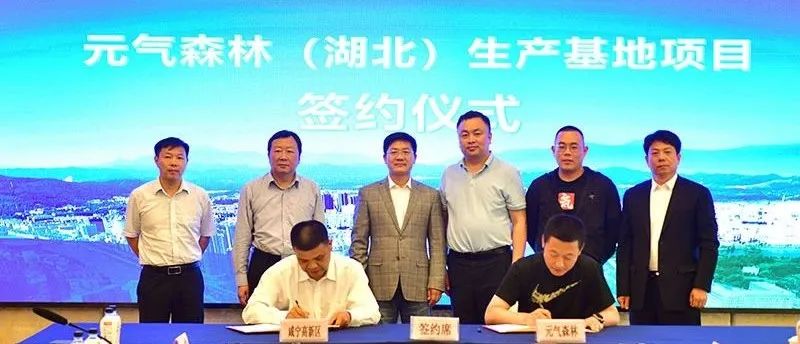 短短1年元气森林第4座工厂落户咸宁,网红能否变长红?
