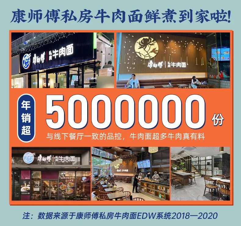 康师傅推出“牛人食光”鲜煮面，定价30元+，定位高端！