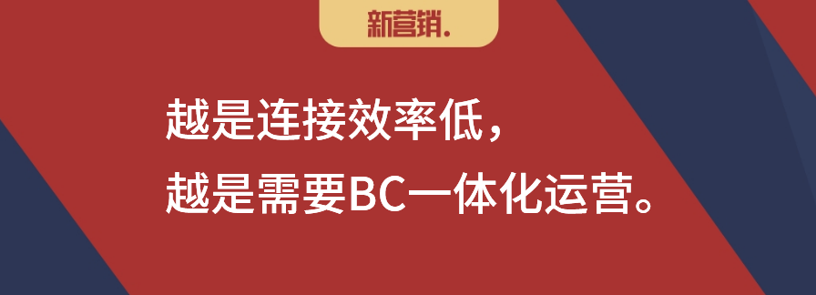 BC一体化运营是营销的必然路径
